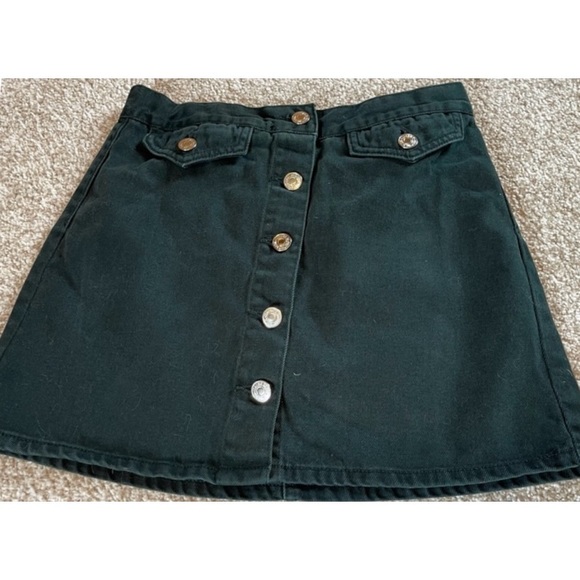 Forever 21 Blackish Green Short Skirt Size Small - Picture 6 of 14